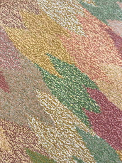'Mojito' Hand tufted yellow, green and pink pastel tufted rug